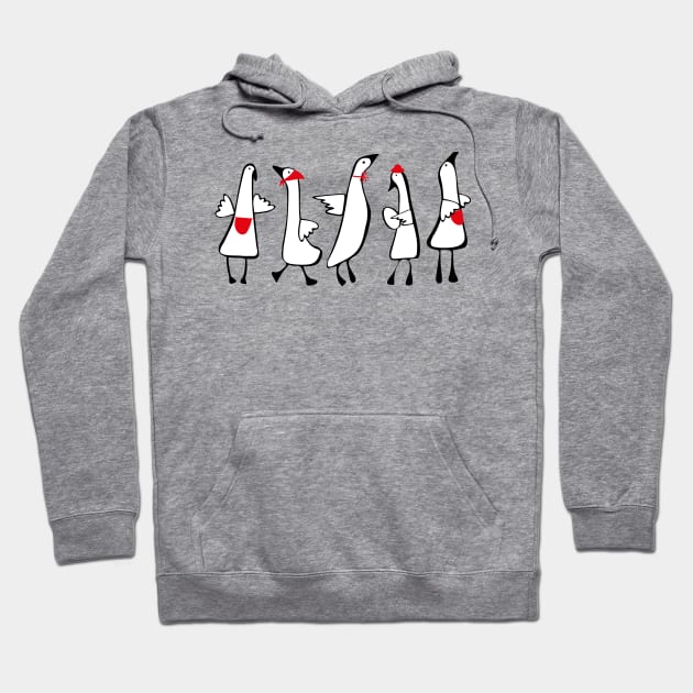 Goose Hoodie by grafart